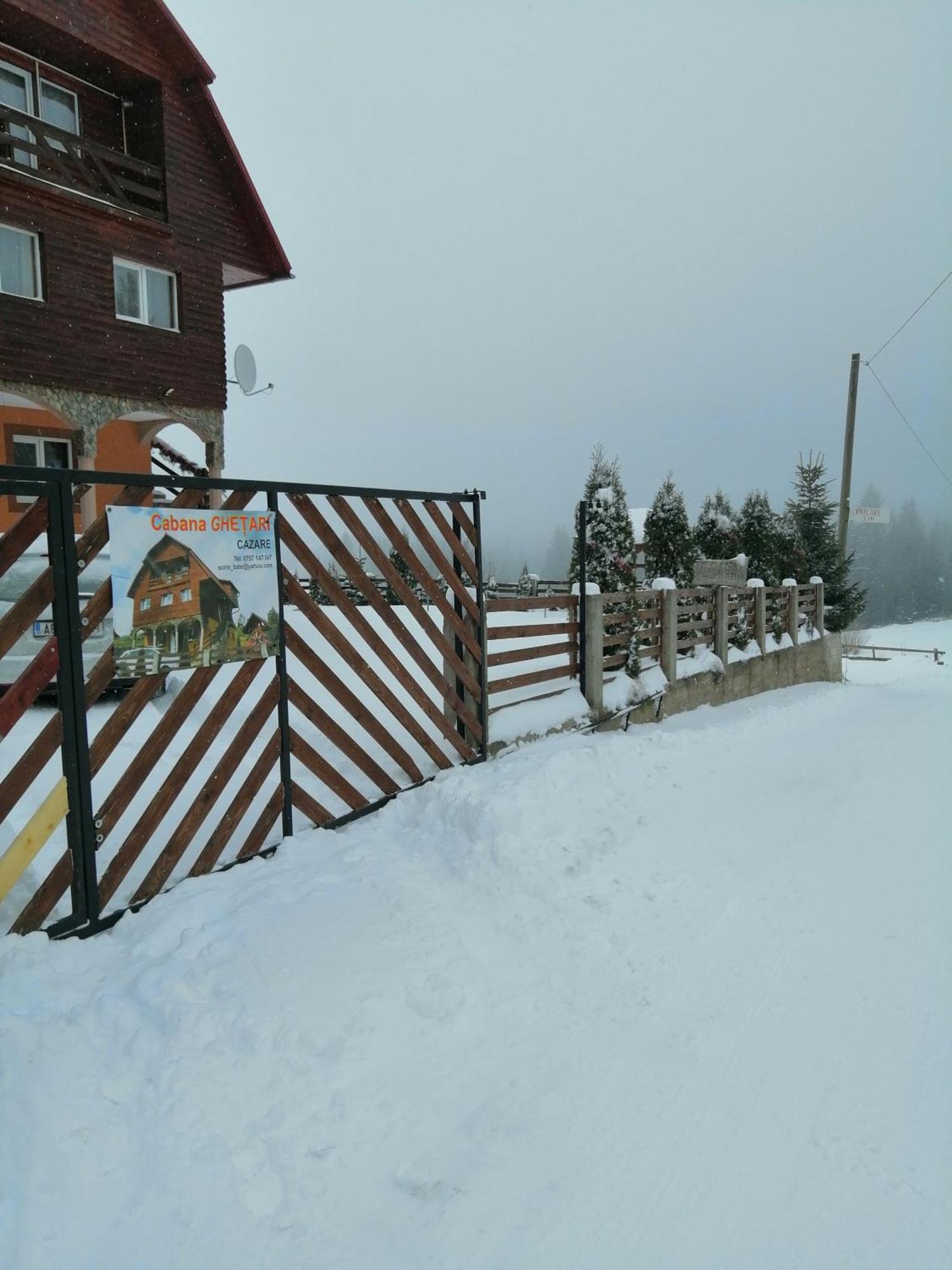 Cabana Ghetari Buitenkant foto